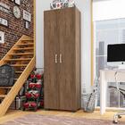 Estante Livreiro 2 Portas Office Avelã Leão