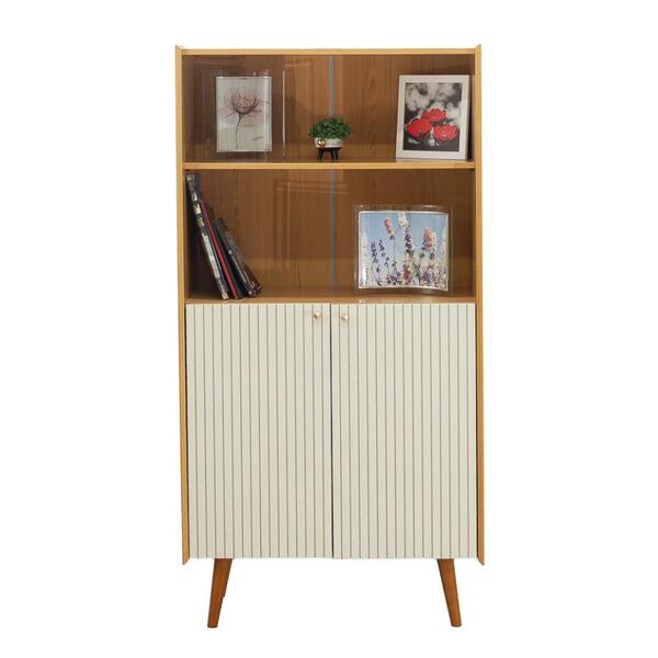 Estante Livreiro 2 Portas White Laca Brilho  Vértice