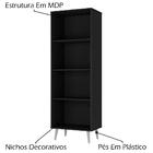 Estante Livreiro 4 Nichos Ho2980 Hec
