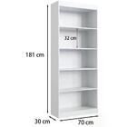 Estante Livreiro 4 Prateleiras Bergamo Bnv