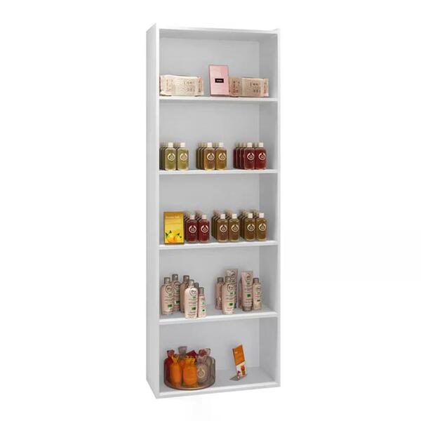 Estante Livreiro 4 Prateleiras Luiza Reajl Moveis