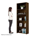 Estante Livreiro 4 Prateleiras Paris Kaiki Móveis Ypê