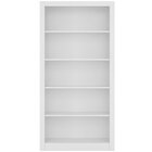 Estante Livreiro 4 Prateleiras Piece Office Branco