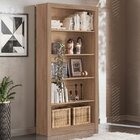 Estante Livreiro 4 Prateleiras Piece Office Nogal Touch