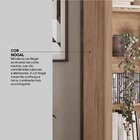 Estante Livreiro 4 Prateleiras Piece Office Nogal Touch