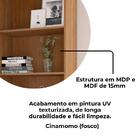 Estante Livreiro 5 Prateleiras 180x60 Cm Arly