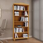 Estante Livreiro 5 Prateleiras Madeira Maciça 8964 Rubi Fnt