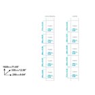 Estante Livreiro 6 Prateleiras Mdp Brv Móveis Branco