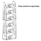 Estante Livreiro 7 Prateleiras 183x60 Cm Arly