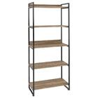 Estante Livreiro 80cm 5 Prateleiras Carvalho