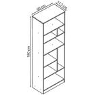 Estante Livreiro 8 Nichos B38 Novam