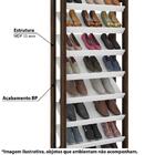 Estante Livreiro Az Com 8 Prateleiras Tecno Mobili Branco/nog