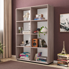 Estante Livreiro Califórnia Com 8 Nichos - Carvalho