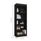 Estante Livreiro Clara Preto