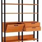 Estante Livreiro Com Gaveteiro E Basculante Dalla Costa