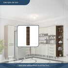 Estante Livreiro De Canto Cantoneira 201,6cm Evolution Plus T