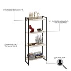 Estante Livreiro Dynamica Industrial 60cm 4 Prateleiras C08 S