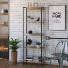 Estante Livreiro Dynamica Industrial 60cm 5 Prateleiras C08 C