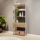 Estante Livreiro Emoção 4 Nichos E 1 Gaveta Jcm Noronha/off