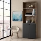 Estante Livreiro Fiji Castani Casa Mobilia