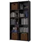 Estante Livreiro Holanda Preto Casa Mobilia