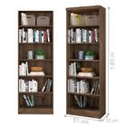 Estante Livreiro Huntington Ébano Rústico