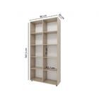 Estante Livreiro Mathilde Com 10 Nichos Montana