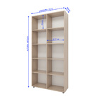 Estante Livreiro Mathilde Com 10 Nichos Montana