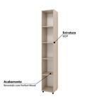 Estante Livreiro Modular Alcídes 30 Cm Com 5 Nichos - Amadei