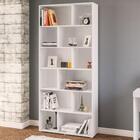 Estante Livreiro Multiuso 12 Nichos Xangai Branco - Politorno