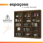 Estante Livreiro Multiuso 12 Prateleiras 1,71m Office Jequiti