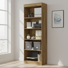 Estante Livreiro Multiuso 4 Prateleiras 1,71m Office Jequitib