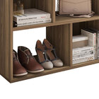 Estante Livreiro Multiuso Com 02 Nichos E 02 Prateleiras Mila