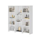 Estante Livreiro Multiuso Com 11 Nichos Odelia Branco