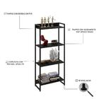 Estante Livreiro Multiuso Dynamica Industrial 60cm 4 Pratelei