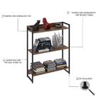 Estante Livreiro Multiuso Dynamica Industrial 80cm 3 Pratelei