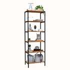 Estante Livreiro Multiuso Estilo Industrial 180cm 6 Prateleir