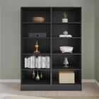 Estante Livreiro Multiuso Mirage 8 Prateleiras 1,77m Preto Vi