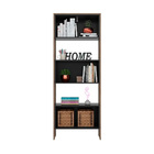 Estante Livreiro Multiuso Prateleira Com Nichos 3430 - Qmovi