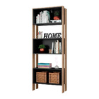 Estante Livreiro Multiuso Prateleira Com Nichos 3430 - Qmovi