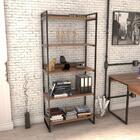 Estante Livreiro Multiuso Prisma Estilo Industrial 80cm 5 Pra