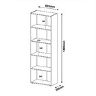 Estante Livreiro Multy Com Nichos Branco - Artely