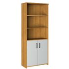Estante Livreiro Office Argus Com 2 Portas Finestra - Carvalh
