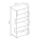 Estante Livreiro Office Branco