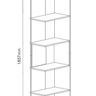 Estante Livreiro Organizador Multiuso Casa e Escritório Eccos