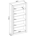 Estante Livreiro Piece C/ Escrivaninha Glória Branco