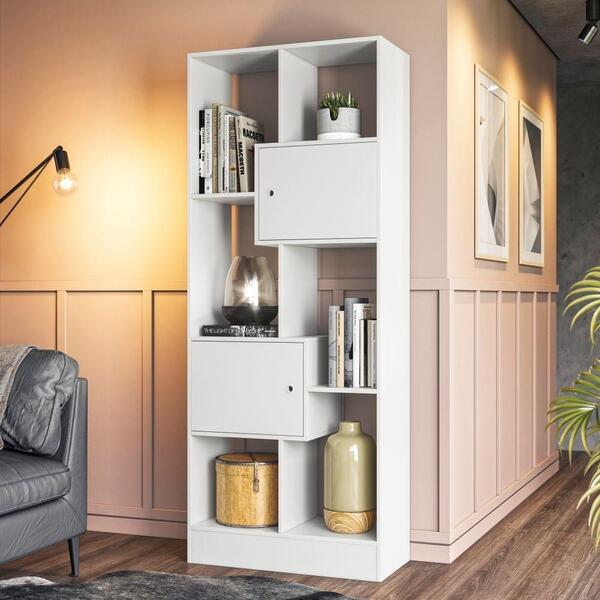 Estante Livreiro Pierre Branco 2 Portas