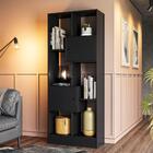 Estante Livreiro Pierre Preto 2 Portas