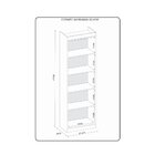 Estante Livreiro Sapiranga Atualle