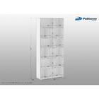 Estante Livreiro Xangai Com 12 Nichos Branco Politorno